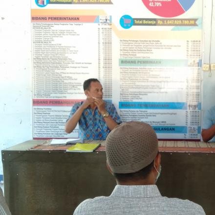 RAPAT PEMBENTUKAN PANITIA SELEKSI PENJARINGAN PERANGKAT DESA TAHUN 2020